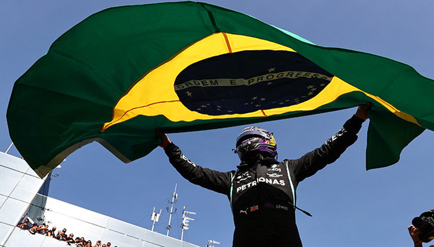 F1 Brezilya Grand Prixsinin galibi Lewis Hamilton