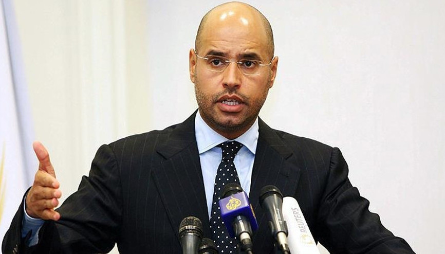 Libyada Kaddafinin oğlu Seyfülislam Kaddafi, cumhurbaşkanlığına aday oldu