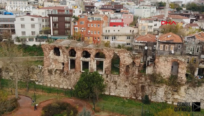 İstanbul surları 4 yıllık çalışmayla dijitale aktarıldı İstanbul surları 4 yıllık çalışmayla dijitale aktarıldı