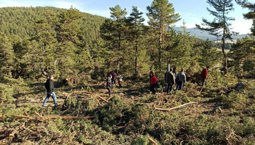Ayman Yaylasına taş ocağı için ÇED gerekli değildir kararı Köylüler iş makinelerinin önünü kesti