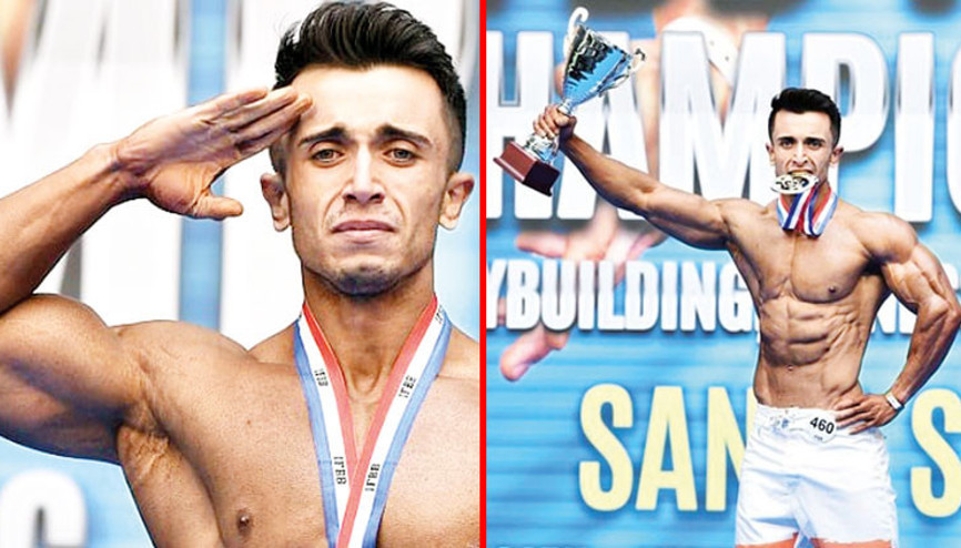 Dünya Vücut Şampiyonu Harran’dan: ‘Tombul’ dediler, azmettim