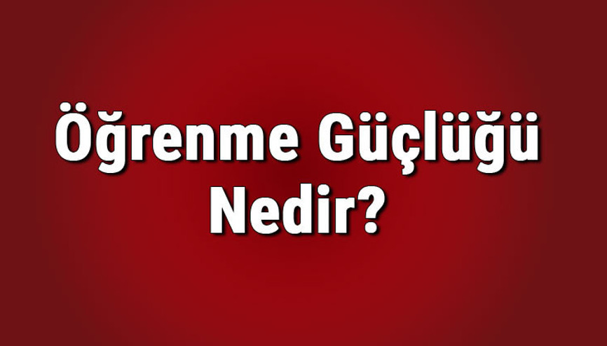 Öğrenme güçlüğü nedir, nasıl tedavi edilir Öğrenme güçlüğü için özel eğitim yöntemleri.. Öğrenme güçlüğü nedir, nasıl tedavi edilir Öğrenme güçlüğü için özel eğitim yöntemleri..