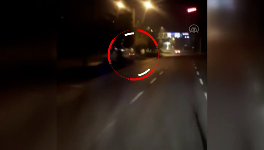 Ters yönde ilerleyerek trafiği tehlikeye attı