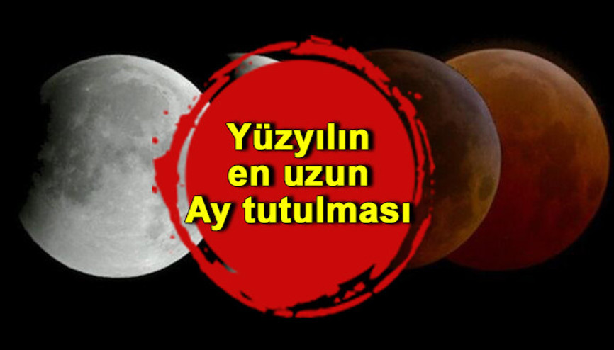 Ay tutulması saat kaça kadar sürecek, Türkiyeden izlenebilecek mi İşte En uzun Ay tutulması hakkında bilgiler Ay tutulması saat kaça kadar sürecek, Türkiyeden izlenebilecek mi İşte En uzun Ay tutulması hakkında bilgiler