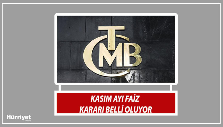 Merkez Bankası faiz kararı ne oldu Faiz indirimi oldu mu Merkez Bankası eylül ve ekim aylarında politika faizini toplam 300 baz puan indirmişti