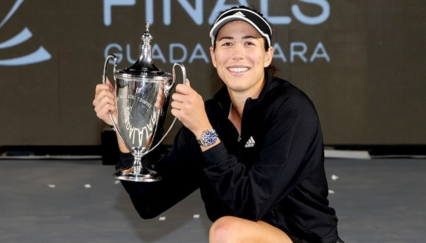 WTA Finallerinde şampiyon Garbine Muguruza
