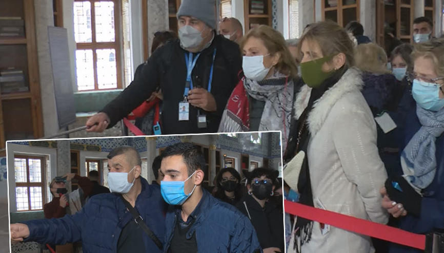 Topkapı Sarayında yeniden sergilenmeye başladı Duyan akın etti...