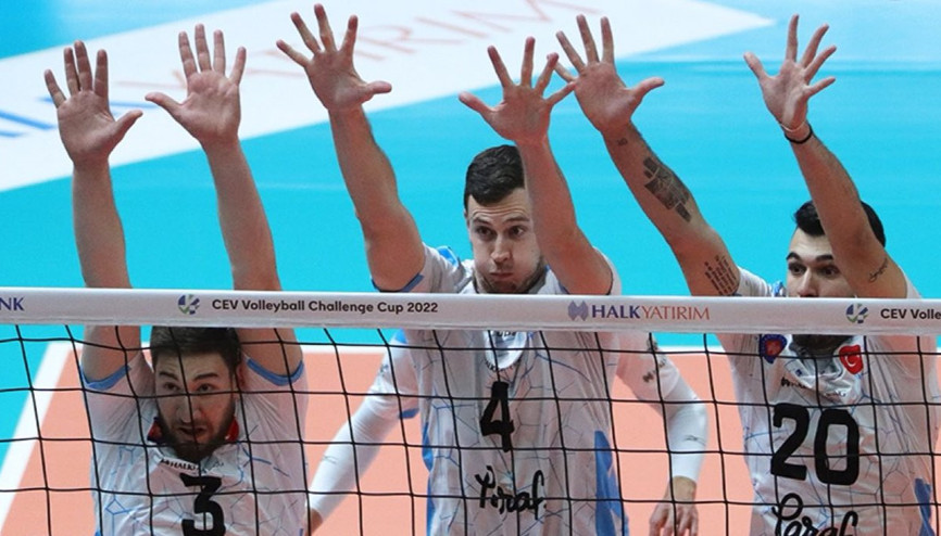 CEV Challenge Kupası: Halkbank 3-0 Marek Union-Ivkoni (Halkbank 16lı finallere yükseldi)