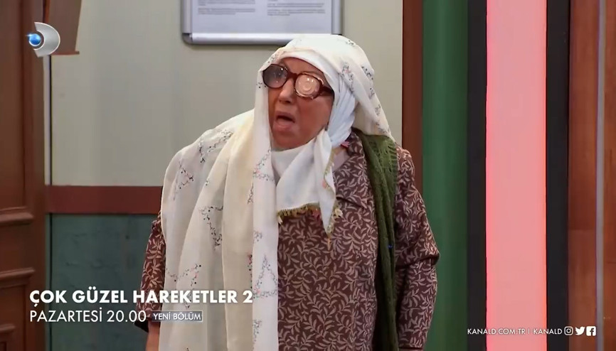 Çok Güzel Hareketler 2’ye bu hafta, efsane tiplemesi Sürahi Nine ile Yasemin Yalçın konuk oluyor
