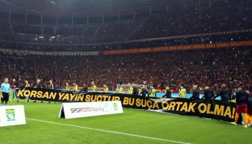 Türk futbol camiasından ortak mesaj Korsan yayın suçtur, bu suça ortak olma