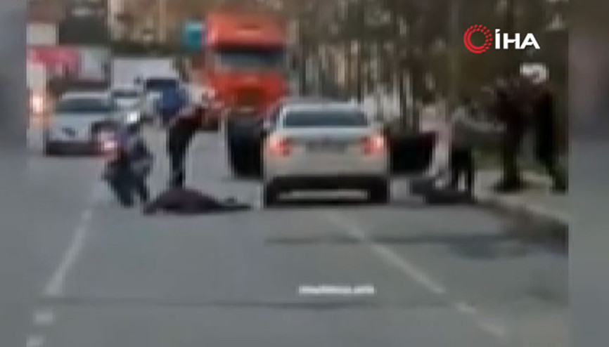 Beylikdüzünde polise silah çekip ters yönde kaçan şüpheliler böyle yakalandı