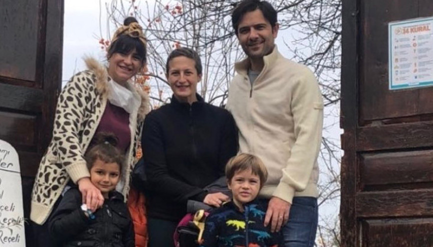 Canan Ergüder ve ailesinin hafta sonu keyfi