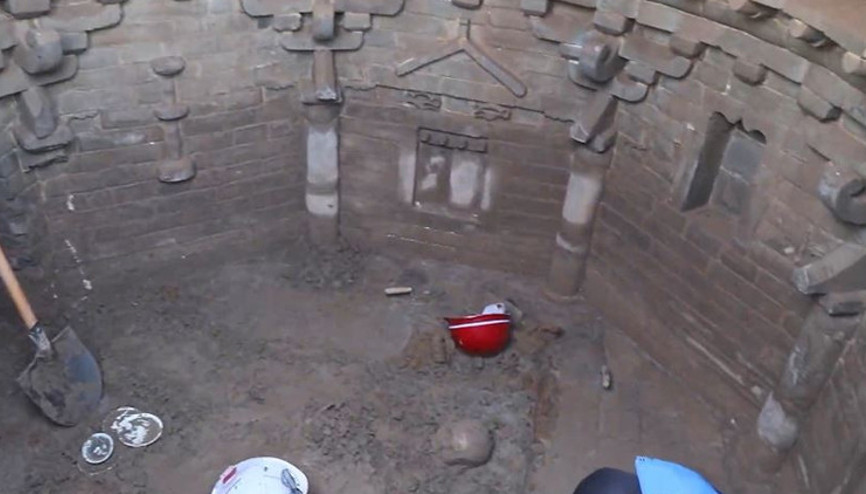 Çin’de inşaat alanında antik mezar bulundu