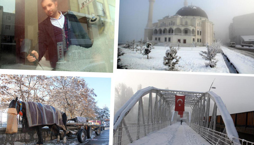 Doğuda Sibirya soğukları... Göle eksi 21,7yi gördü