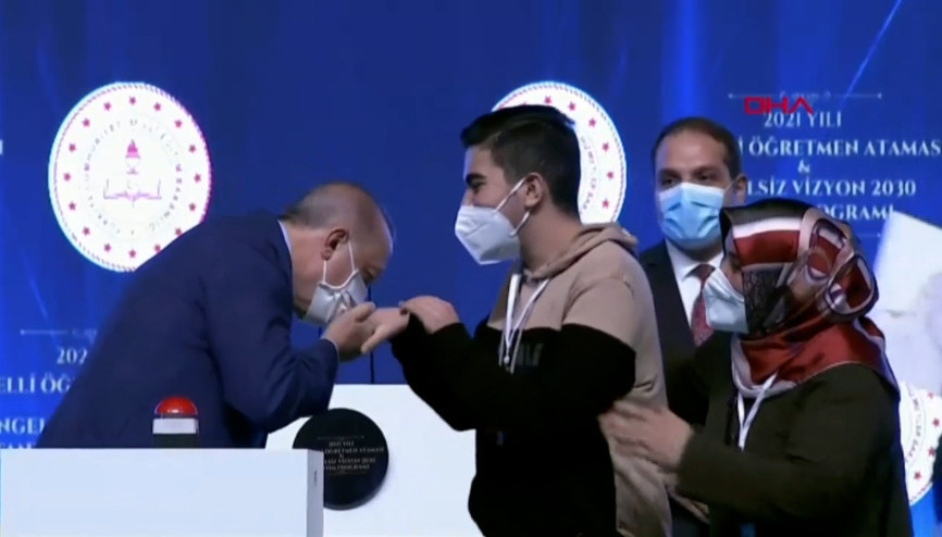 Cumhurbaşkanı Erdoğan, Engelli Öğretmen  Ataması Toplantısı’na katıldı