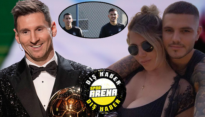Ballon dOrun ardından Wanda Nara-Icardi krizi Herkes vardı, sadece onlar yoktu...