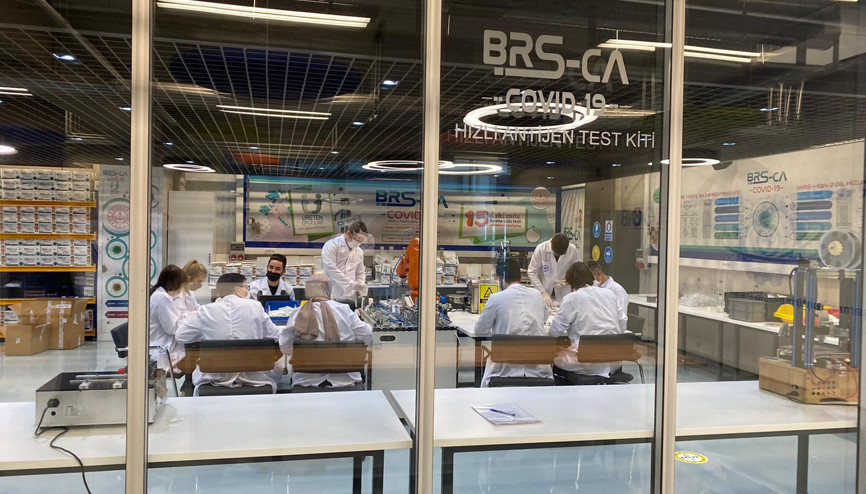 Meslek Liseleri antijen kiti üretti