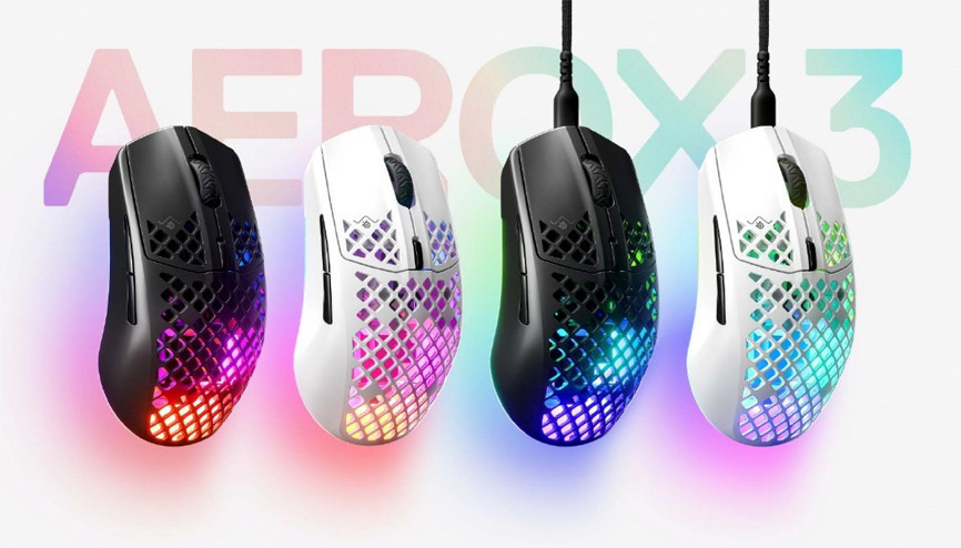 Steelseries, Aerox 3 ve Aerox 3 Wirelessın 2022 versiyonları tanıtıyor
