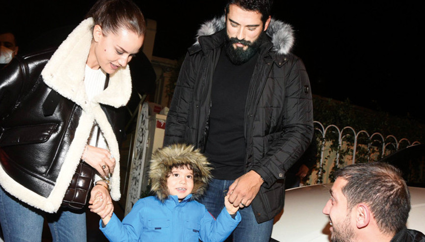 Fahriye Evcen ile Burak Özçivitin oğulları Karandan Anneni mi daha çok seviyorsun, babanı mı sorusuna ilginç yanıt