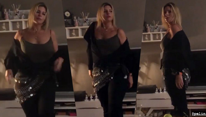 Pelin Öztekinden oryantal şov