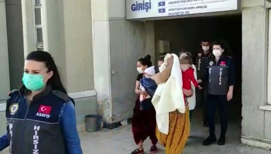 Hırsızlık çetesi kaçamadan yakalandı