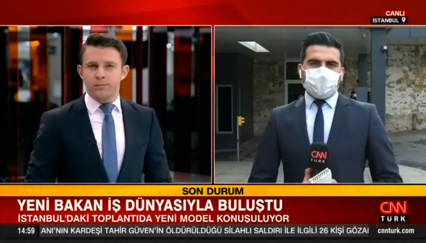 Hazine Ve Maliye Bakanı Nureddin Nebati, iş insanlarıyla bir araya geldi