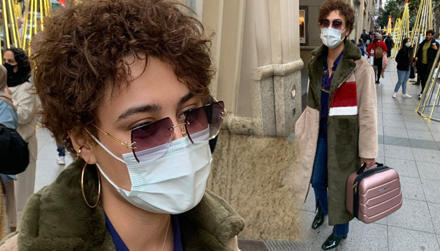 Merve Çağıran beslenme çantasıyla geziyor