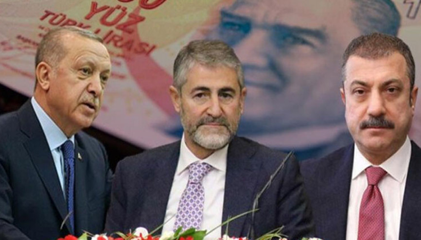 Erdoğan, Kavcıoğlu ve Nebati görüşmesi sona erdi Erdoğan, Kavcıoğlu ve Nebati görüşmesi sona erdi