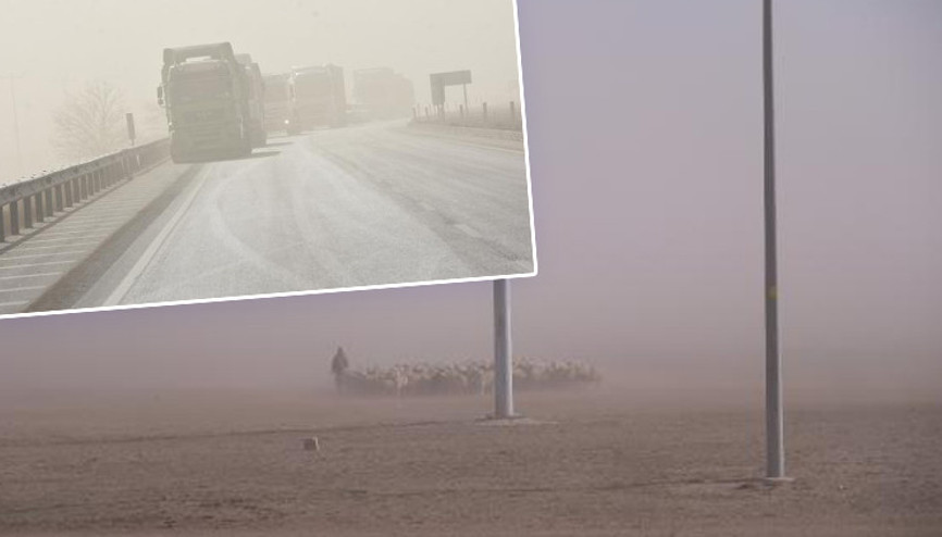 Kum fırtınasının nedeni, yanlış toprak kullanımı