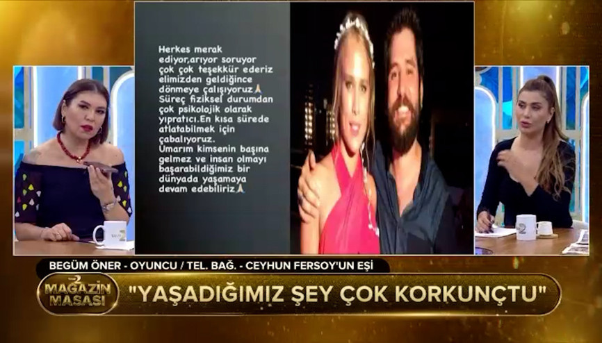 Begüm Öner: Kollarım ve bacaklarım mosmor oldu