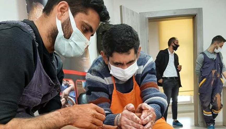 Çamura hayat verdiler