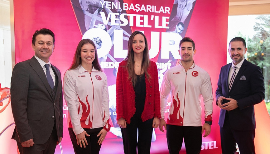 Vestel, Türkiye Cimnastik Federasyonu’nun ana sponsoru oldu