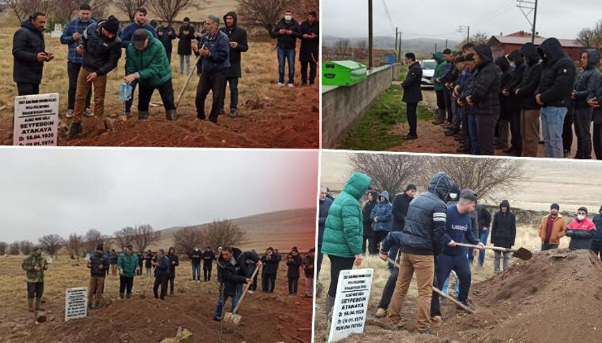 Afyonkarahisar’da bir garip defin hikâyesi... Kimsesiz adama kendi soyadlarını verip aile mezarlığına defnetti Afyonkarahisar’da bir garip defin hikâyesi... Kimsesiz adama kendi soyadlarını verip aile mezarlığına defnetti