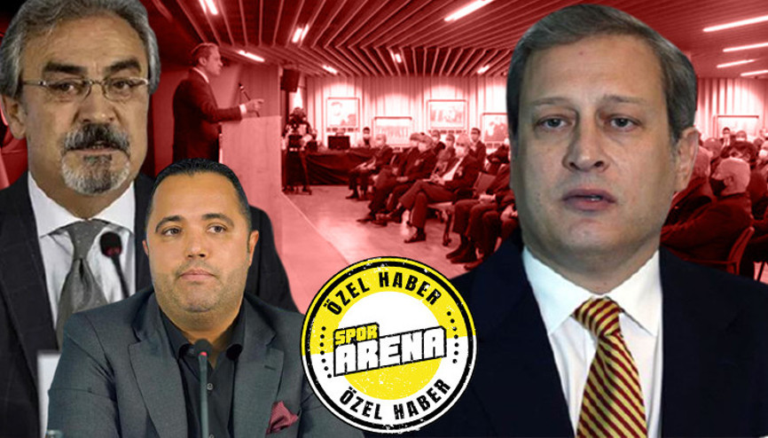 Galatasarayda yönetimdeki kavgayı güvenlik ayırdı Eşine az rastlanacak olay... Burak Elmas çok sinirlendi...