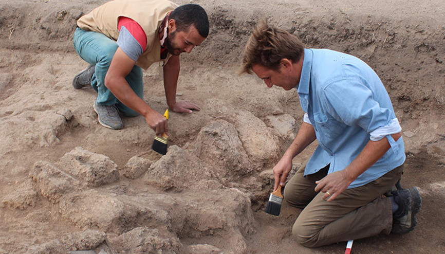 Tavşanlı Höyüğünde saray niteliğinde anıtsal yapı tespit edildi