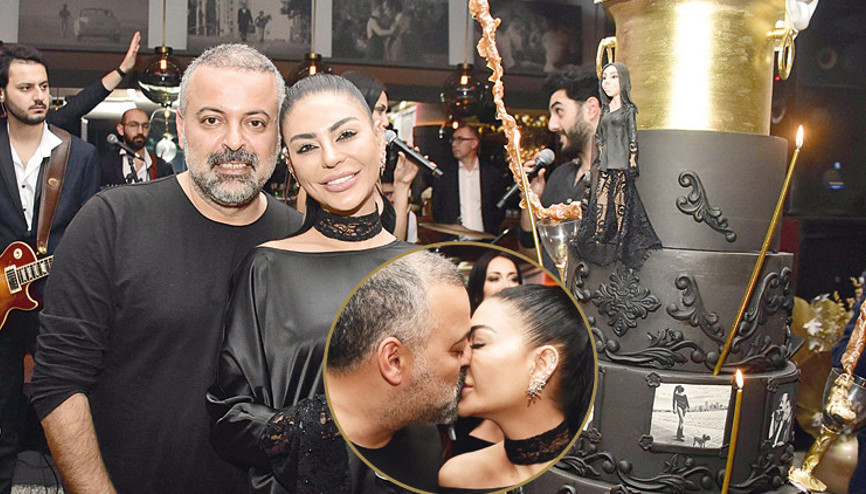 Ozan Barandan eşi Süreyya Yalçına 100 kişilik doğum günü partisi