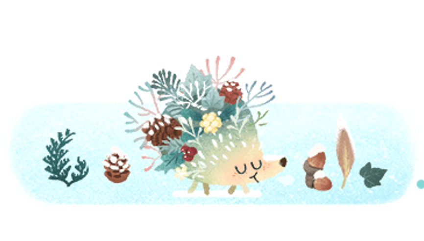 Kış Sezonu 2021 Doodle oldu 21 Aralık en uzun gece ile kış sezonu başlıyor