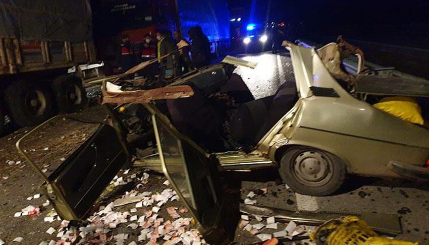 Çorumda zincirleme kaza Ağır yaralılar var