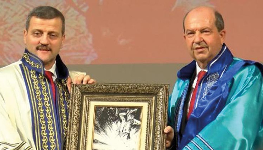 KKTC Cumhurbaşkanı Tatara Fahri Doktora unvanı