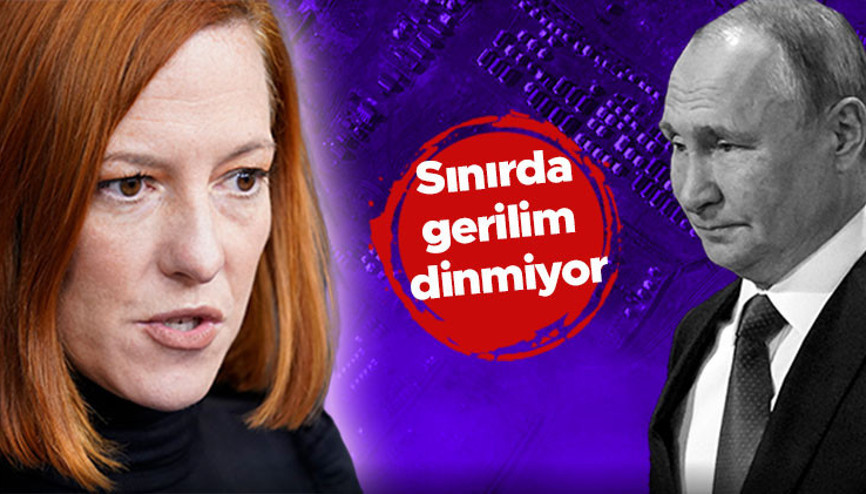 ABDden Putini kızdıracak açıklama Tek saldırganlık Rusların askeri yığınağı ABDden Putini kızdıracak açıklama Tek saldırganlık Rusların askeri yığınağı