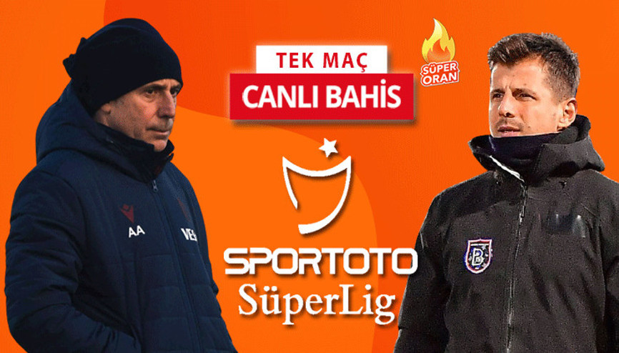 Trabzonsporda Hüseyin Türkmenin şaşırtan istatistiği Başakşehire verilen iddaa oranı...