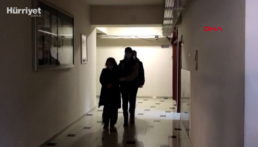 Darbeci general Semih Terzinin aranan eşi N.T. yakalanarak cezaevine götürüldü