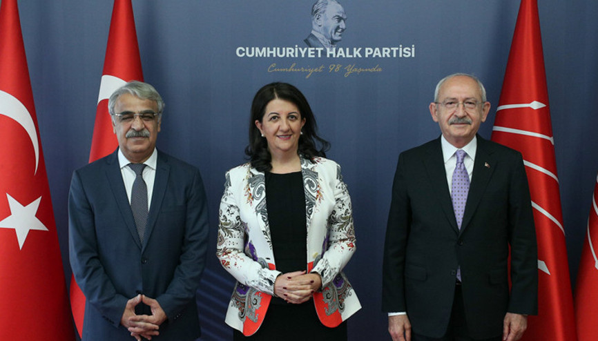 Kılıçdaroğlu, HDPli Buldan ve Sancar ile görüştü Kılıçdaroğlu, HDPli Buldan ve Sancar ile görüştü