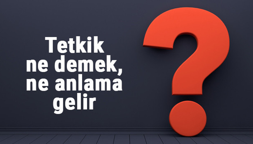 Tetkik ne demek, ne anlama gelir Tetkik kelimesinin TDK sözlük anlamı Tetkik ne demek, ne anlama gelir Tetkik kelimesinin TDK sözlük anlamı