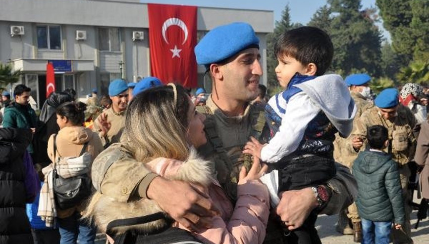 El Babda görevini tamamlayan komandolar 6 ay sonra yurda döndü