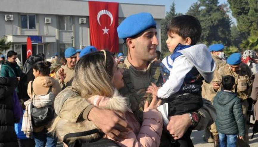 El Babda görevini tamamlayan komandolar 6 ay sonra yurda döndü