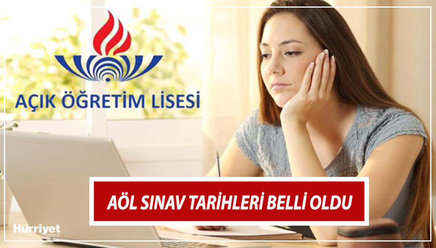 AÖL 2. dönem sınavları ne zaman MEB 2022 Açık Öğretim Lisesi sınav tarihleri belli oldu
