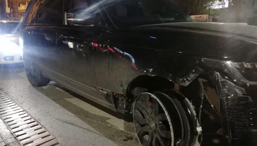 Lüks ciple jant üstünde giderken yakalandı