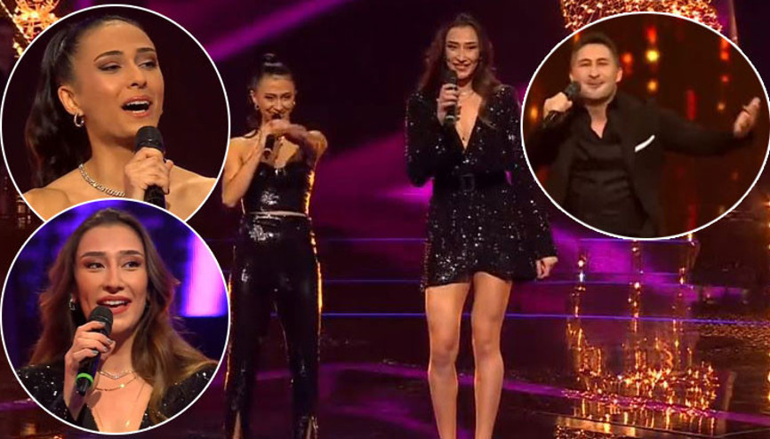 Sabri Sarıoğlu, Simge Aköz ve Hande Baladın, O Ses Türkiye Yılbaşı Özele damga vurdu