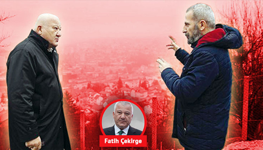 İnsan safarisinin yapıldığı o tepede...